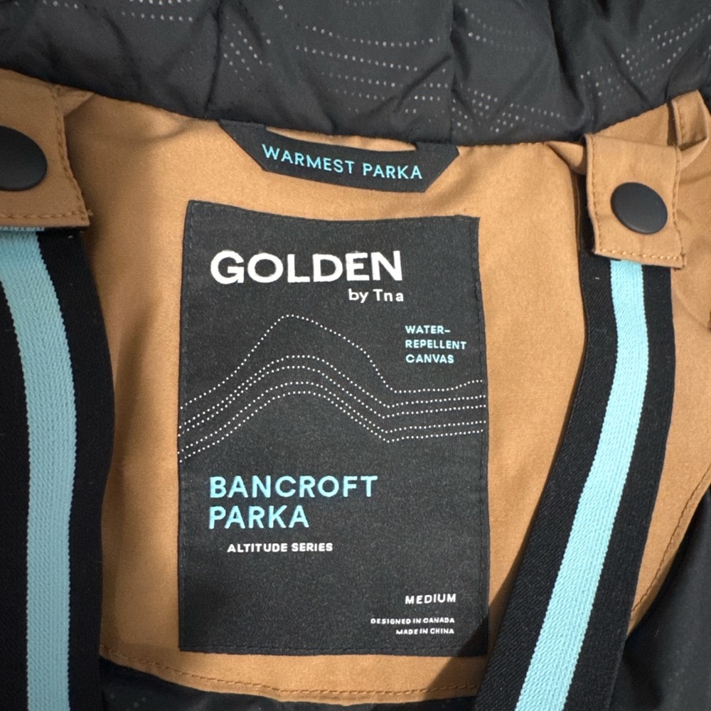 TNA Golden Bancroft Parka - Medium